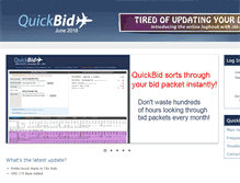 Tablet Screenshot of eagle-quickbid.com